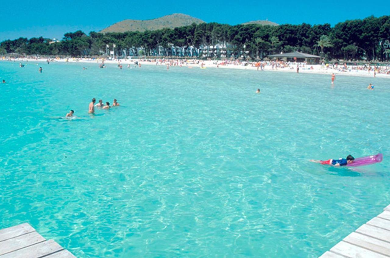 Apartment Xara Torres, At The Beach Of Alcudia 阿尔库迪亚港 外观 照片