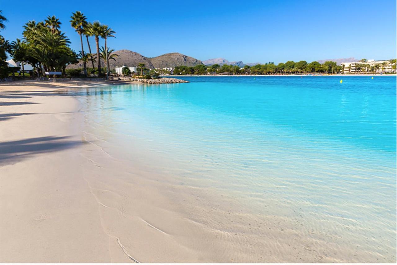 Apartment Xara Torres, At The Beach Of Alcudia 阿尔库迪亚港 外观 照片