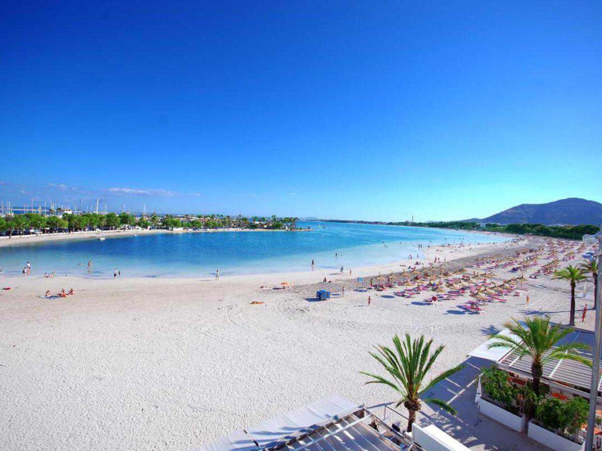 Apartment Xara Torres, At The Beach Of Alcudia 阿尔库迪亚港 外观 照片